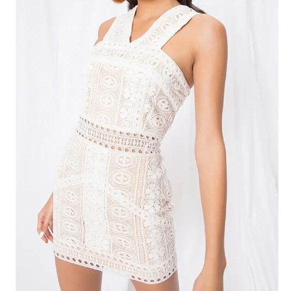 Revolve Superdown Pauline High Neck Dress - Picture 2 of 5